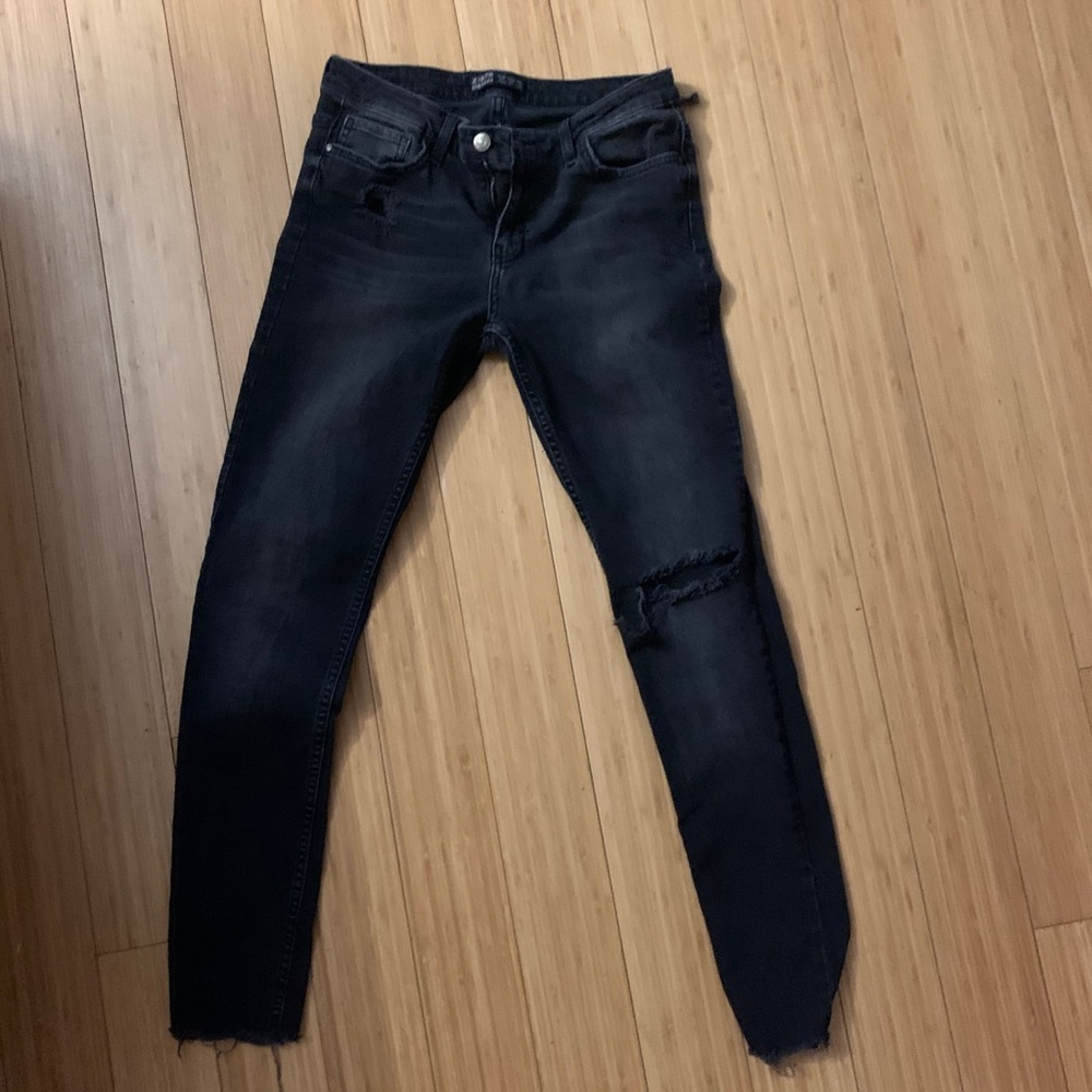Used black jeans
